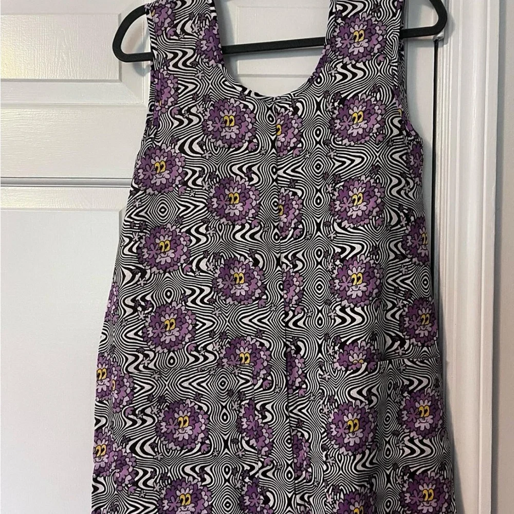 NOOWORKS JUMPSUIT GARDEN SUIT HAZE PATTERN med - Picture 3 of 6